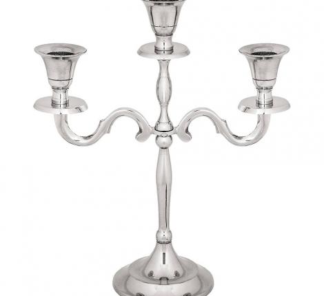 Подсвечник на 3 свечи "PALAZZO", высота 28,5 см