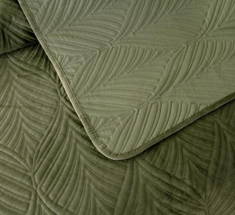 Покрывало "Sofi de Marko" Таира (хаки) Велюр, 240х260