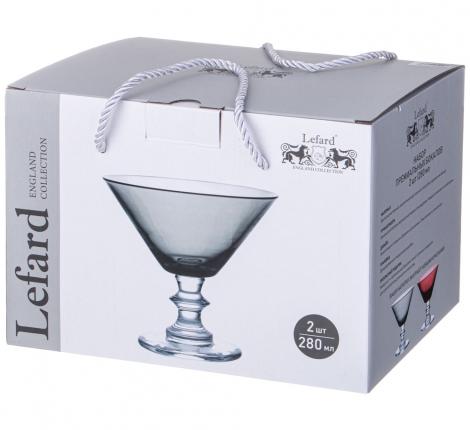 Набор бокалов для мартини 2 штуки "MIRAGE" PURPLE, 280 мл