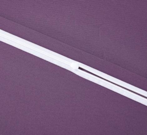 Постельное бельё "KARTEKS" Сатин однотонный SKO-031, 2 спальный