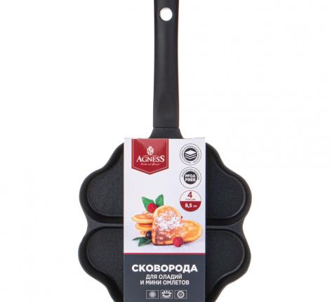 Сковорода для оладий "AGNESS" 932-028, 36*19.5*2.0 см