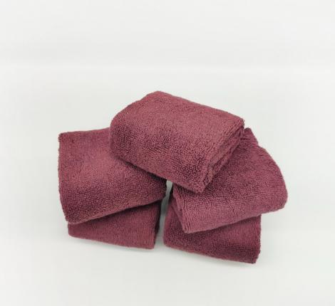 Набор махровых салфеток "Sofi de Marko" Дэйзи 30х50-5шт., пурпурный