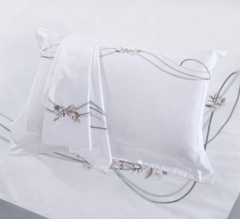 Постельное белье "Asabella" 2229-6 Сатин ДеЛюкс, Евро