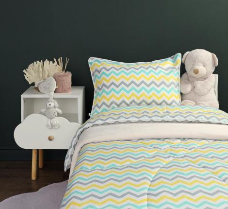 Постельное белье с одеялом "Siberia" Happy №5, 1,5 спальный