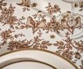 Скатерть круглая с пропиткой "RICH GARDEN", 220 см