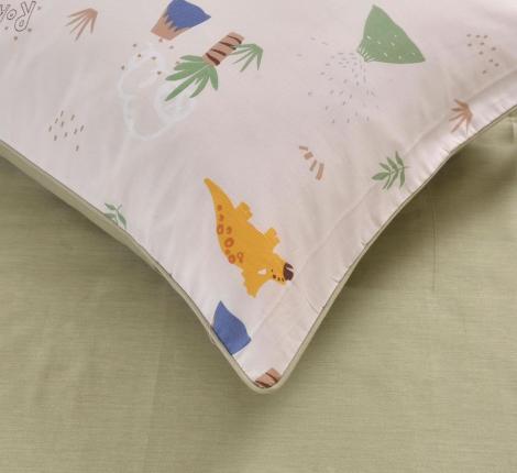 Постельное белье детское "Sofi de Marko" Динозаврики (зеленый) Сатин, 1,5 спальный