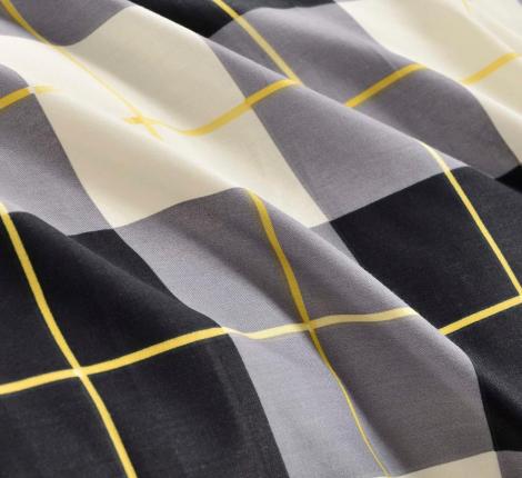 Постельное белье "Sofi de Marko" Гамлет (серый) Сатин, 2 спальный