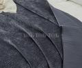 Покрывало велюровое "ROMANCE" JOY JH-01 Dark Grey, 220х240