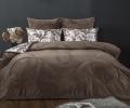Постельное белье с одеялом "Kazanov.A." Медисон (капучино бежевый) Велюр/Egypt Cotton, Евро
