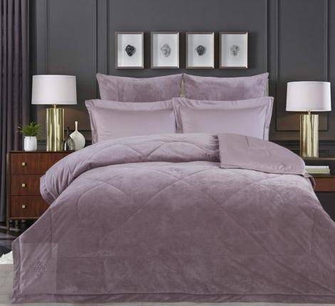 Постельное белье с одеялом "Kazanov.A." Lindor Premium (роза антика) Велюр/Egypt Cotton, Евро