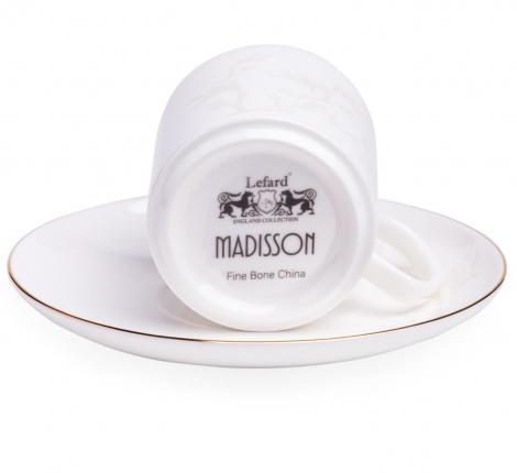 Кофейный набор "МЕДИССОН" на 4 персоны, 8 предметов (120 мл)