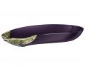 Блюдо сервировочное "БАКЛАЖАН", 24*12*3,5 см