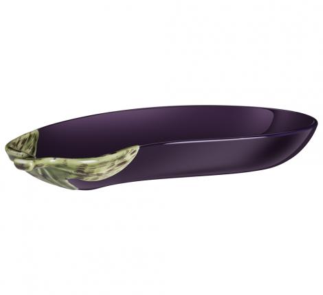 Блюдо сервировочное "БАКЛАЖАН", 24*12*3,5 см