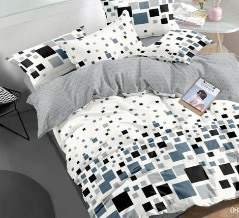 Постельное бельё "Cleo" Art Color 31/088-AC Полисатин, Евро