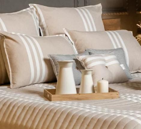 Наволочка "OXYGEN", 70х70-2шт. (бежевый)