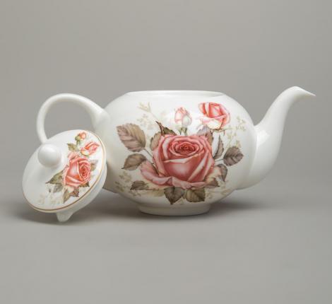 Чайник заварочный "КОРЕЙСКАЯ РОЗА" 590-681, 900 мл