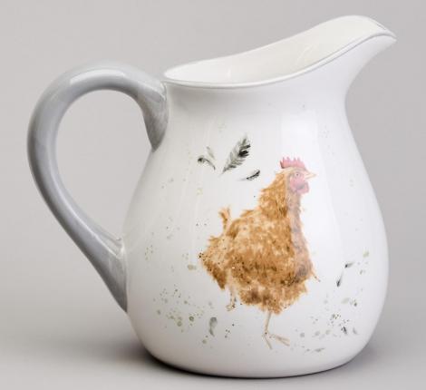 Кувшин "FUNNY HENS",  1100 мл