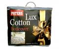 Покрывало &quot;Lux Cotton&quot; вышивка Нега 240х240, 2 нав.(50х70)
