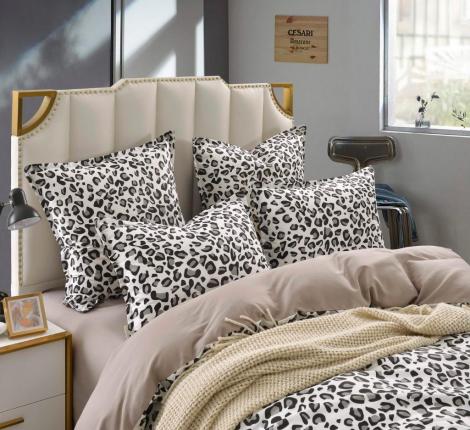 Постельное белье "Sofi de Marko" Табио (белый) Сатин, 2 спальный