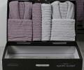 Набор "PIERRE CARDIN HOME" (2 халата, полотенца 50х90-2 шт., 70х140-2 шт.), лиловый-серый