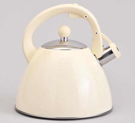 Чайник со свистком и мерной шкалой "AGNESS" 940-022, 3,2 л