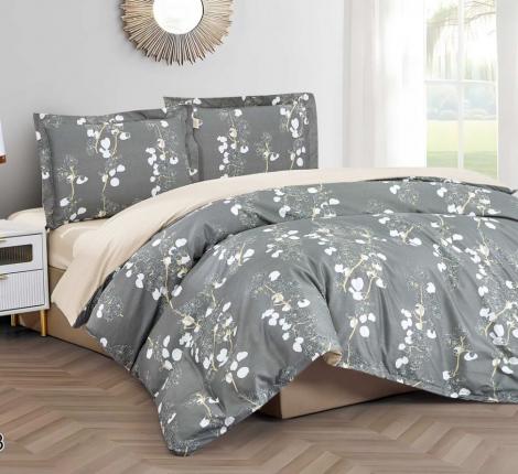 Постельное белье с одеялом EFOR "COTTONI R-3" Поликоттон, Семейный