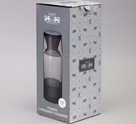 Графин с крышкой-стаканом "LIFE STYLE" BLUE, 700 мл
