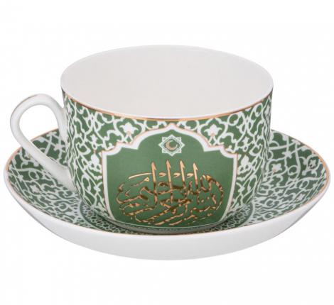 Чайная пара "МЕЧЕТЬ" 85-1989, 280 мл