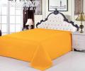 Простынь сатин оранжевая (PRC-09), 200x220