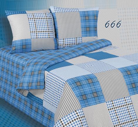 Постельное белье "АльВиТек" ПA-3-666 Поплин, Евро