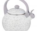 Чайник эмалированный со свистком "ВИВЬЕН", 2,2 л