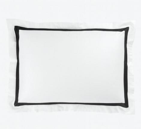 Наволочка с широкой отделкой "ALPINE DARK ONYX ALLURE GRASS" Мако-Сатин, 50х70 (2шт)