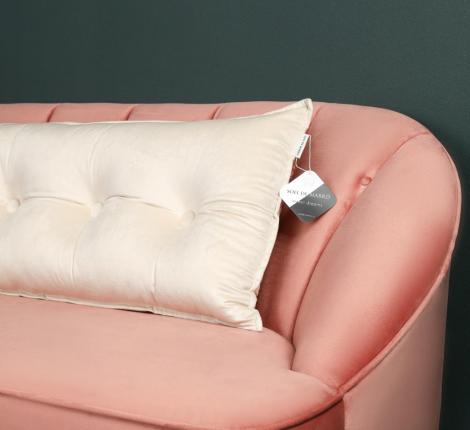 Подушка декоративная "Sofi de Marko" Вивиан (молоко) Велюр, 45х90