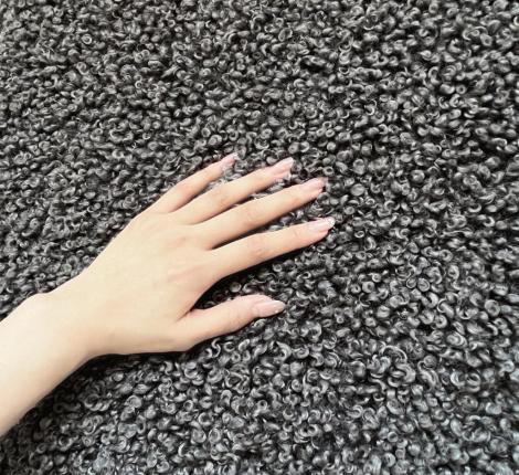 Коврик "Sofi de Marko" Lamba (темно-серый) Искусственная овечья шерсть, 120х180