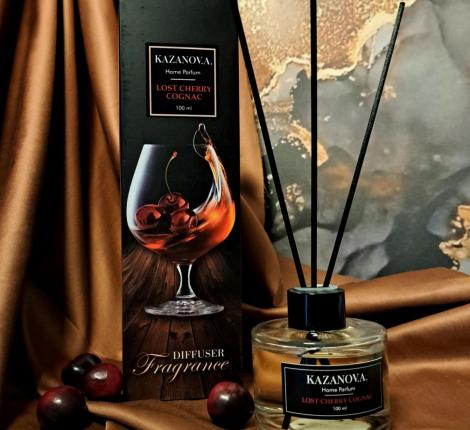 Ароматический диффузор "KAZANOV.A" Lost Сherry Сognac, 100 мл