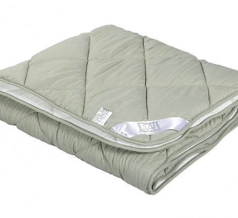 Одеяло  легкое "FLUFFY DREAM" 140х205, Олива-Шампань