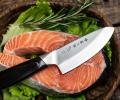 Кухонный нож Деба мини "TOJIRO" FF-DE105, длина лезвия 105 мм