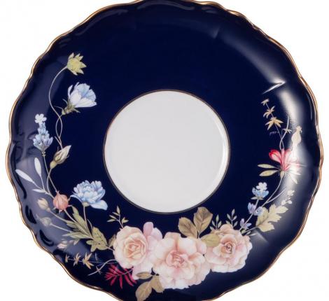 Чайный набор "КОБАЛЬТ" 86-2489-1 на 6 персон, 12 предметов, 280 мл