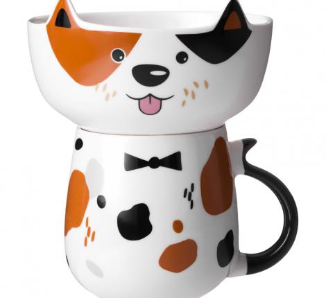 Набор детской посуды для завтрака "DOG", 2 предмета