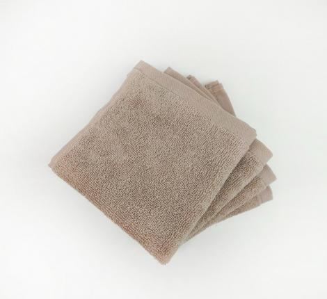 Набор махровых салфеток "Sofi de Marko" Джоди 30х30(4шт), светло-бежевый