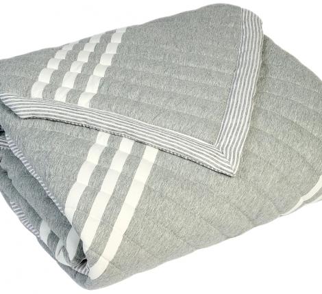Одеяло-покрывало "OXYGEN" всесезонное, 200х220 (серый)