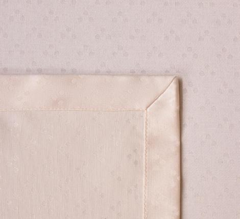 Скатерть с пропиткой SANTALINO "ЕВРОУГОЛОК" 145х350 см, шампань