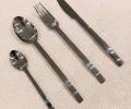 Набор столовых приборов "SPIGA" Anthracite 116 на 6 персон, 24 предмета