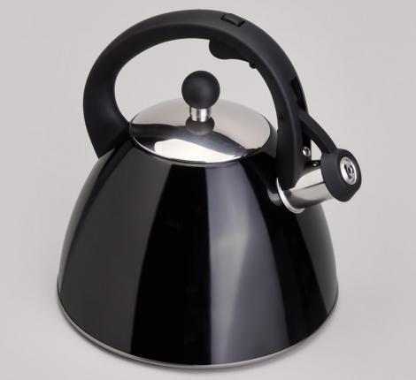 Чайник со свистком и мерной шкалой "AGNESS" 940-021, 3,2 л