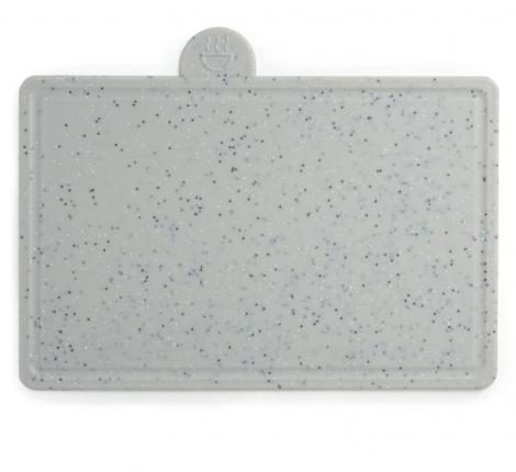 Набор кухонных ножей (5 шт.), 4 доски и подставка "AGNESS", чёрно-серый