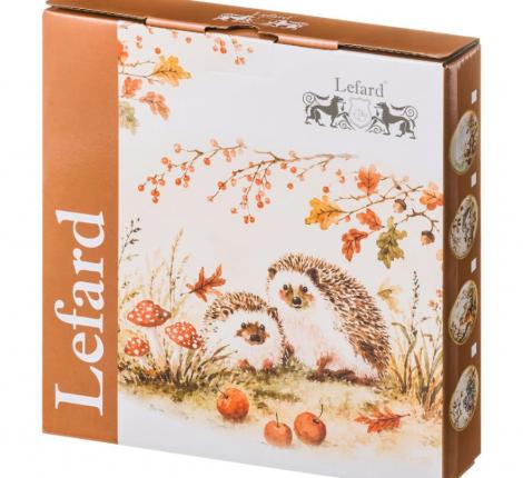 Тарелка закусочная "FOREST TALE" АКВАРЕЛЬ ПРИРОДЫ 585-131, диаметр 21,5 см