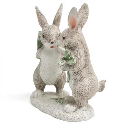 Статуэтка "КРОЛИКИ", 10,5*6*13 см