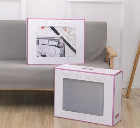 Постельное белье с одеялом "Sofi de Marko" Дарси №29 Сатин, Семейный