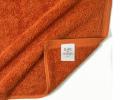Полотенце махровое "Blanc des Vosges" UNI TERRA COTA (оранжевый), 30х30-2шт.