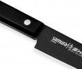 Нож кухонный &quot;Samura SHADOW&quot; слайсер с покрытием Black-coating 196 мм, ABS пластик